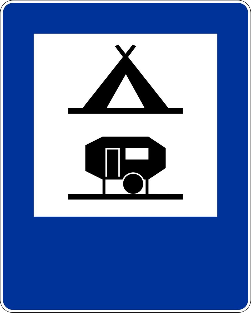 Кемпинг знак