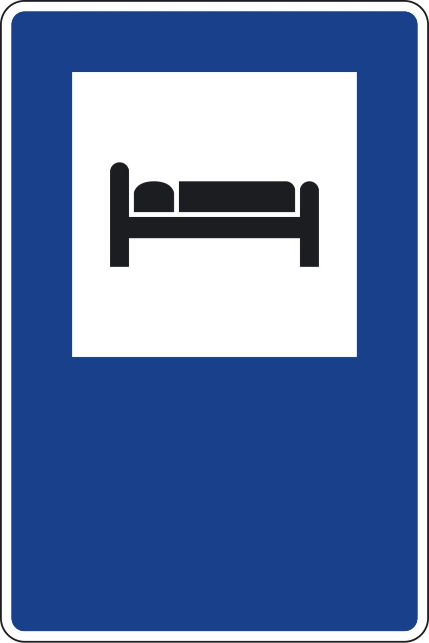 Знак кровать