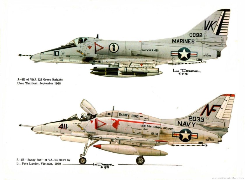 Douglas a-4 Skyhawk вооружение
