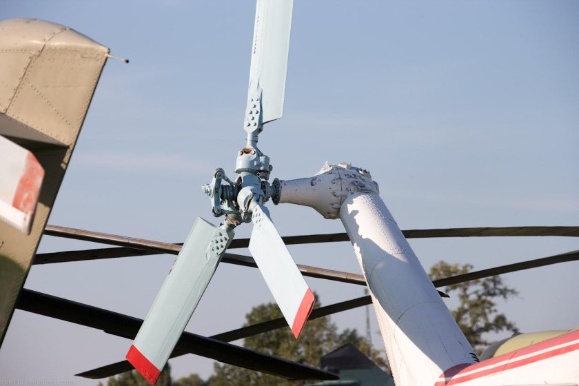 Рулевой винт вертолета ми-8