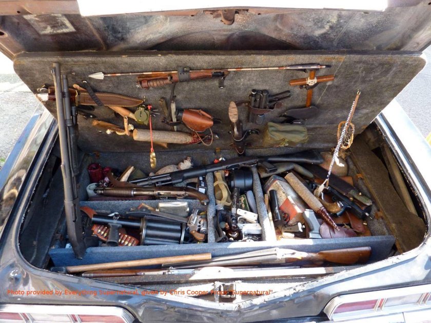 Багажник винчестеров Импала