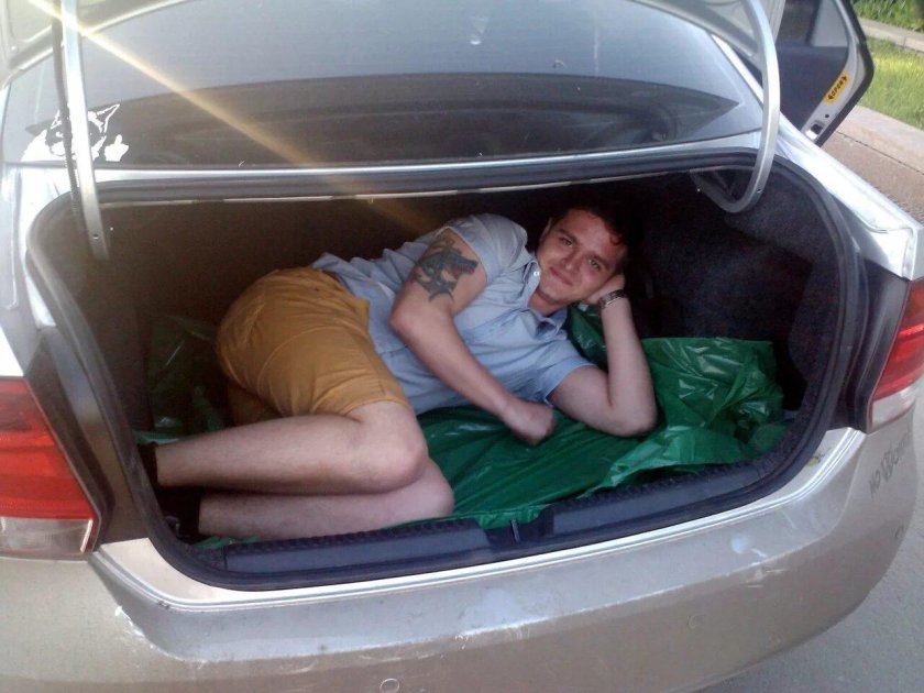 Стиральная машинка в багажник