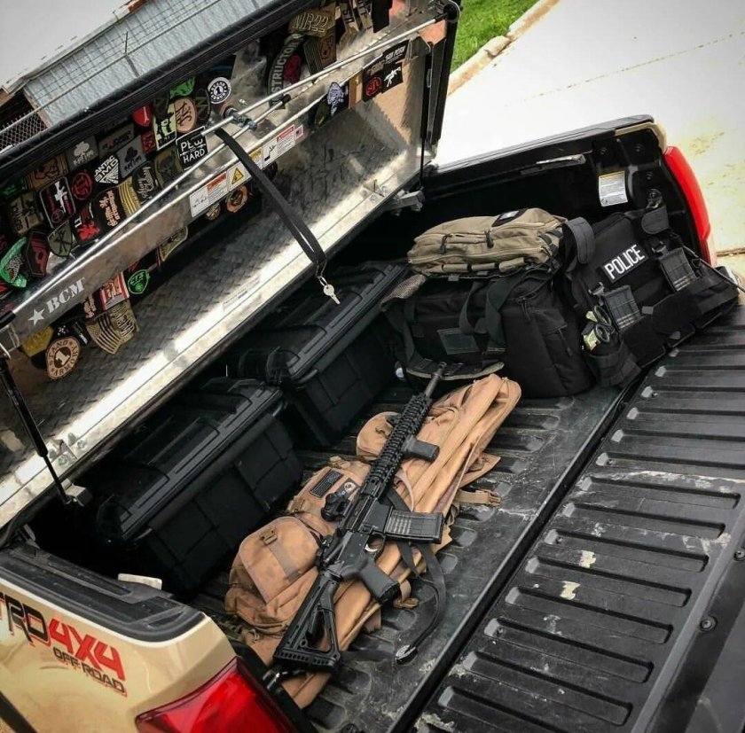 Оружие в багажнике