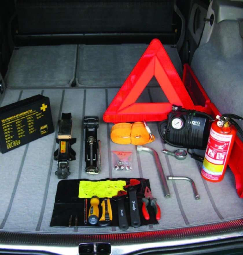 Вещи необходимые в багажнике автомобиля