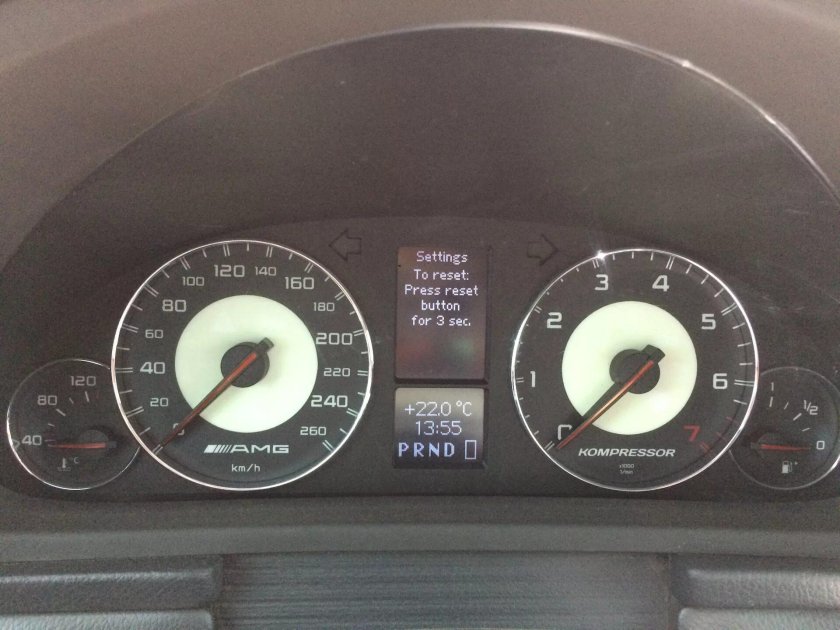 Панель приборов Мерседес w203