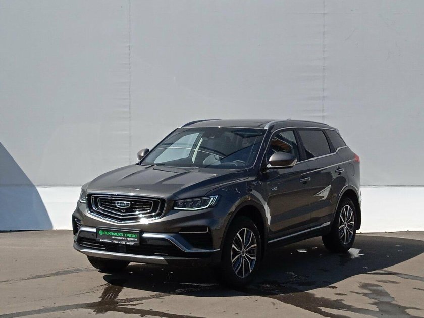 Geely atlas pro серый