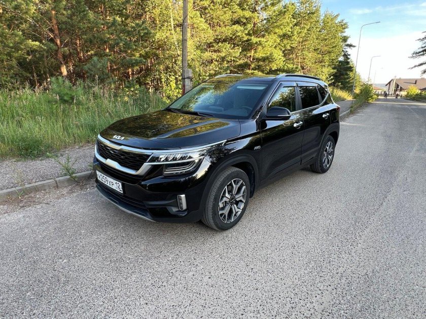 Киа селтос престиж черный