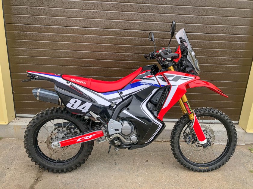 Honda crf 250 rally