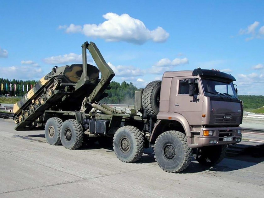 КАМАЗ 6560 мультилифт