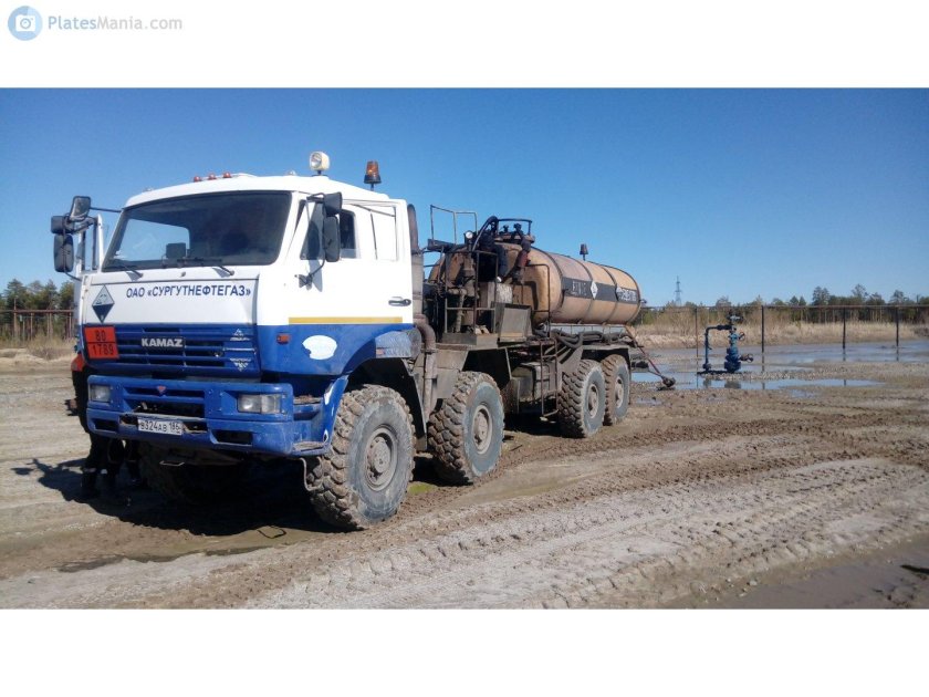 КАМАЗ 6560 топливозаправщик