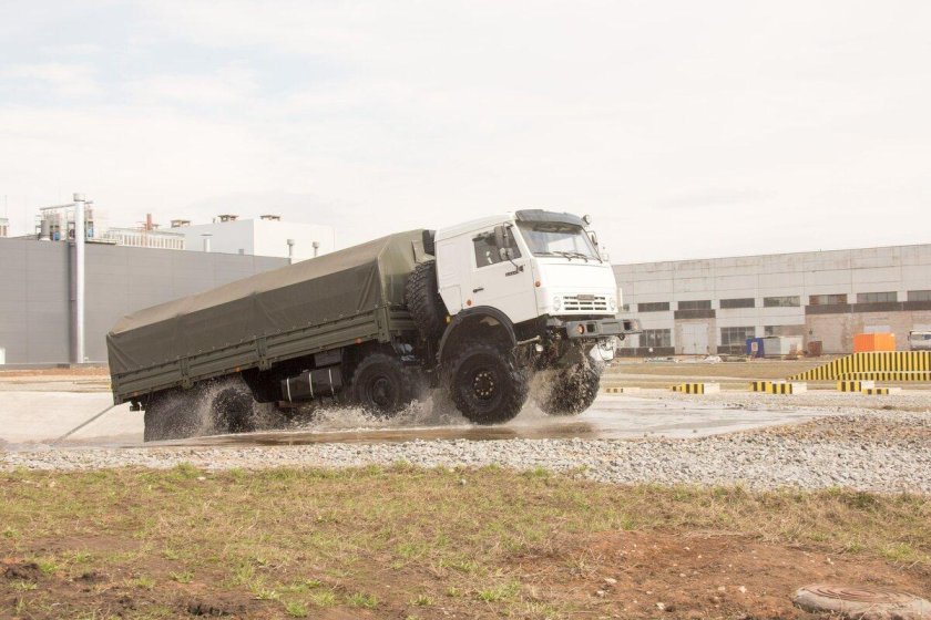 КАМАЗ двухкабинный