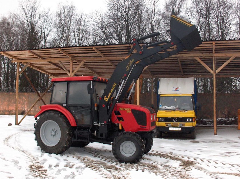 МТЗ 921 С погрузчиком