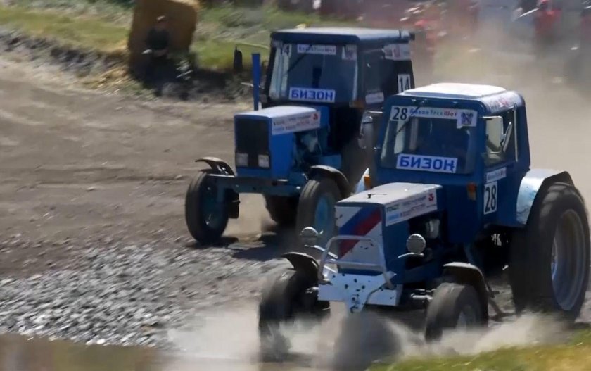 Гонки на тракторах