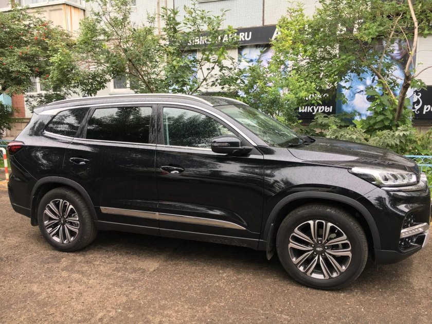 Чери Тигго 8 про черный