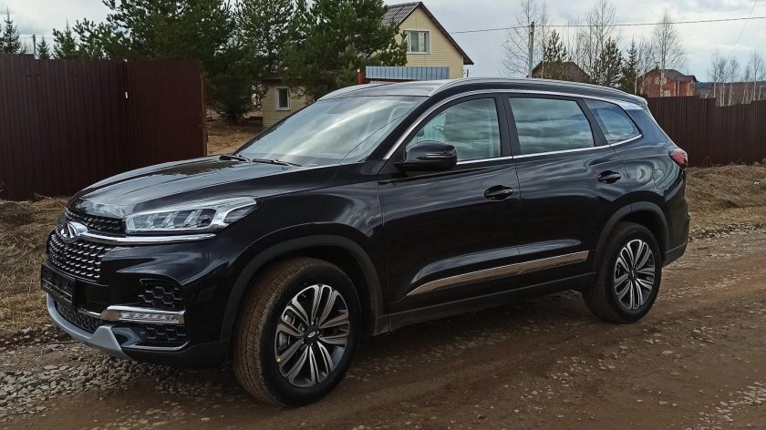 Чери Тигго 8 про черный цвет