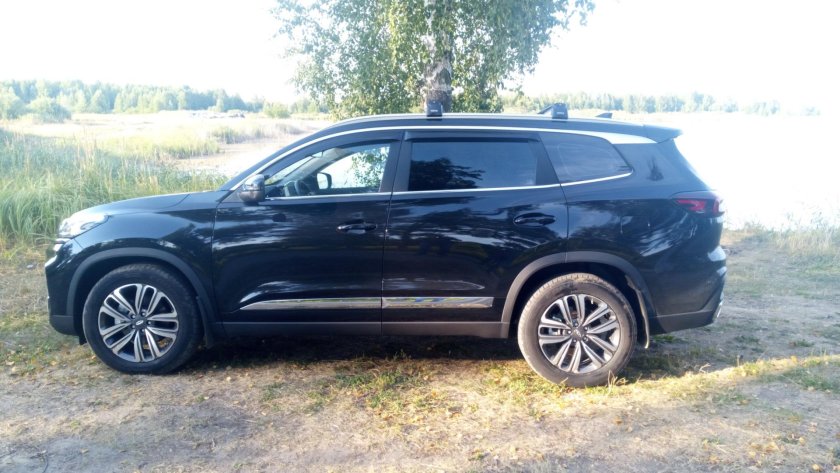 Чери Тигго 8 про черный