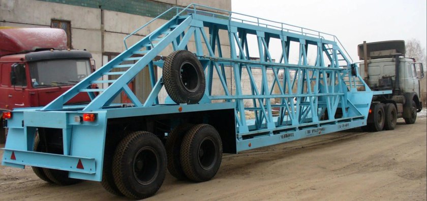 Полуприцеп панелевоз алса 94841