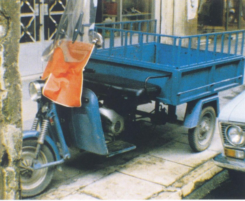 Грузовой мотороллер муравей 3