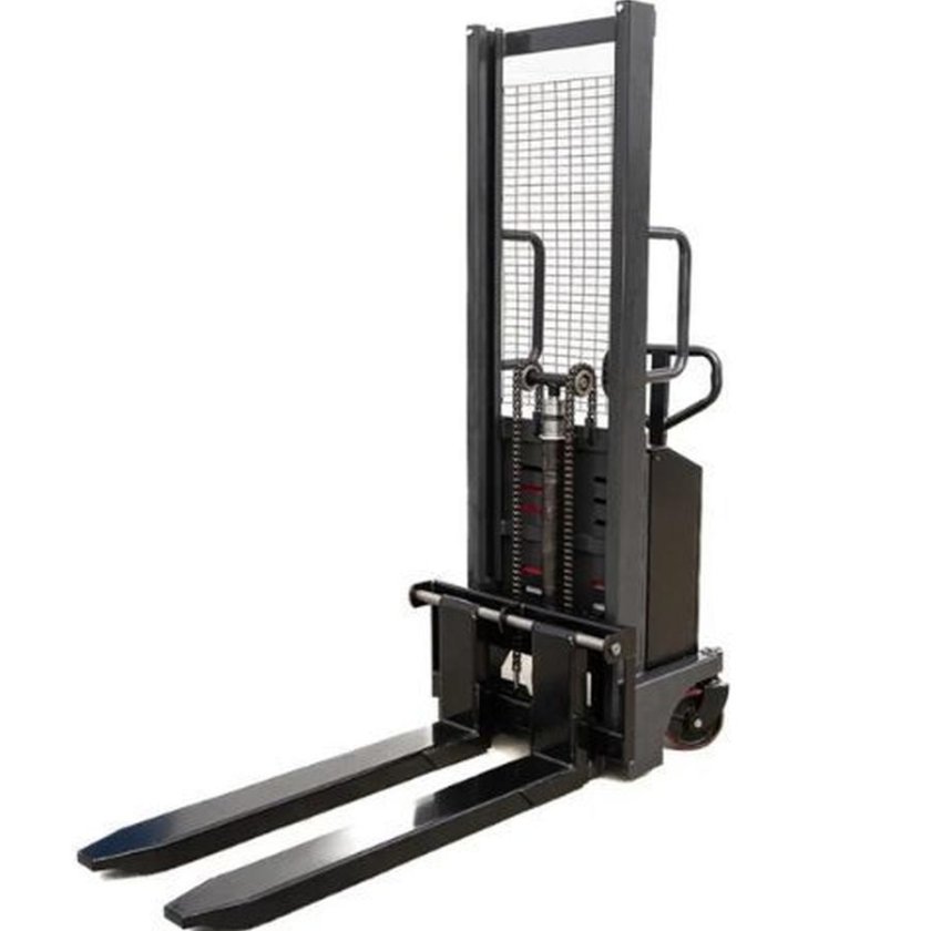 Штабелер гидравлический с электроподъемом