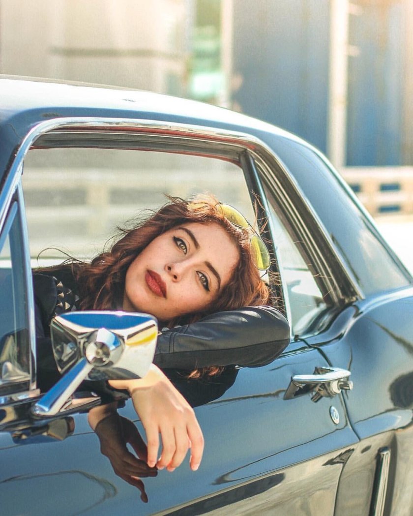 Фотосессия с машиной