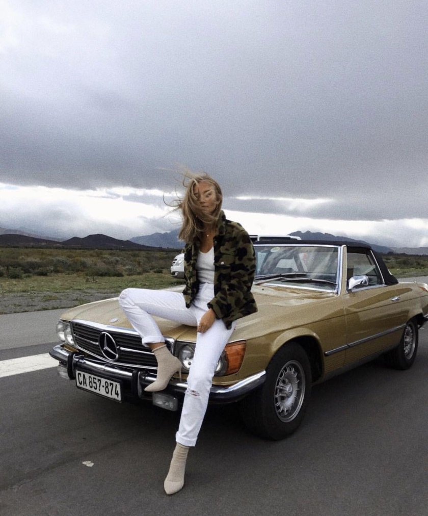 Позы для фотосессии с машиной