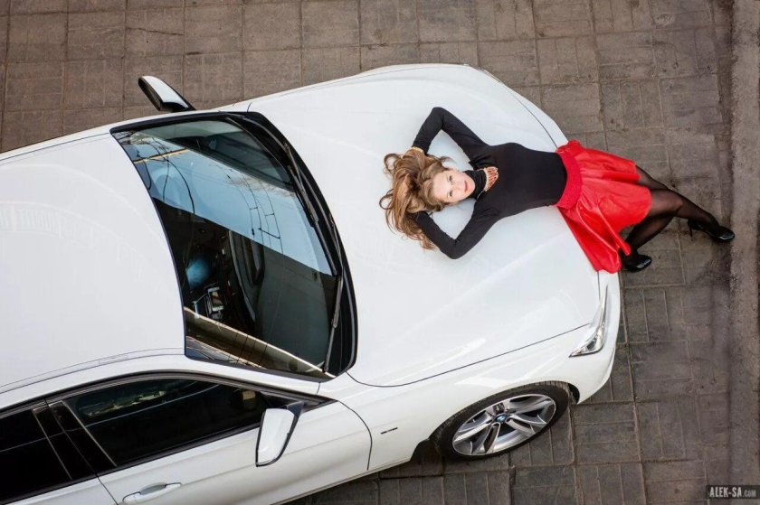 Фотосет с машиной