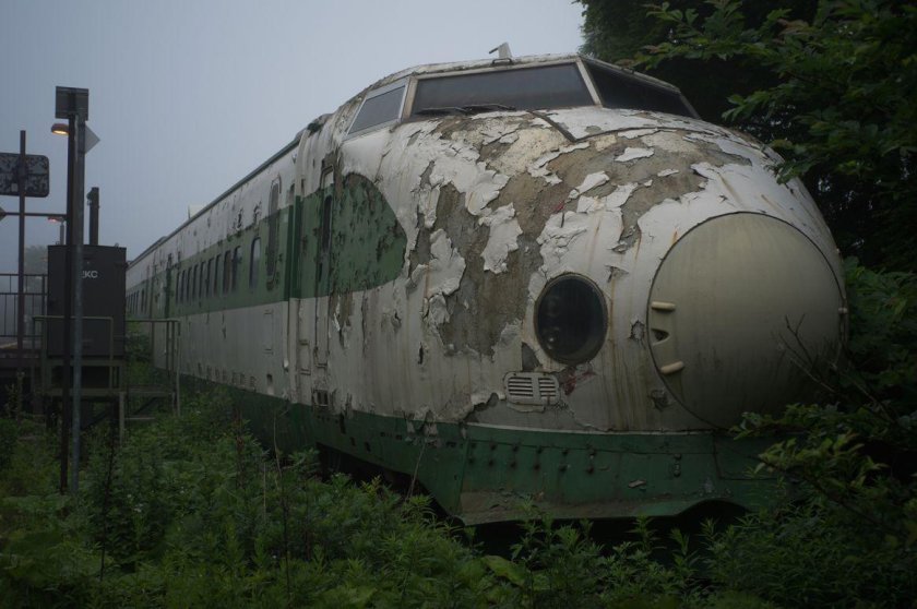 Лебяга заброшенный поезда