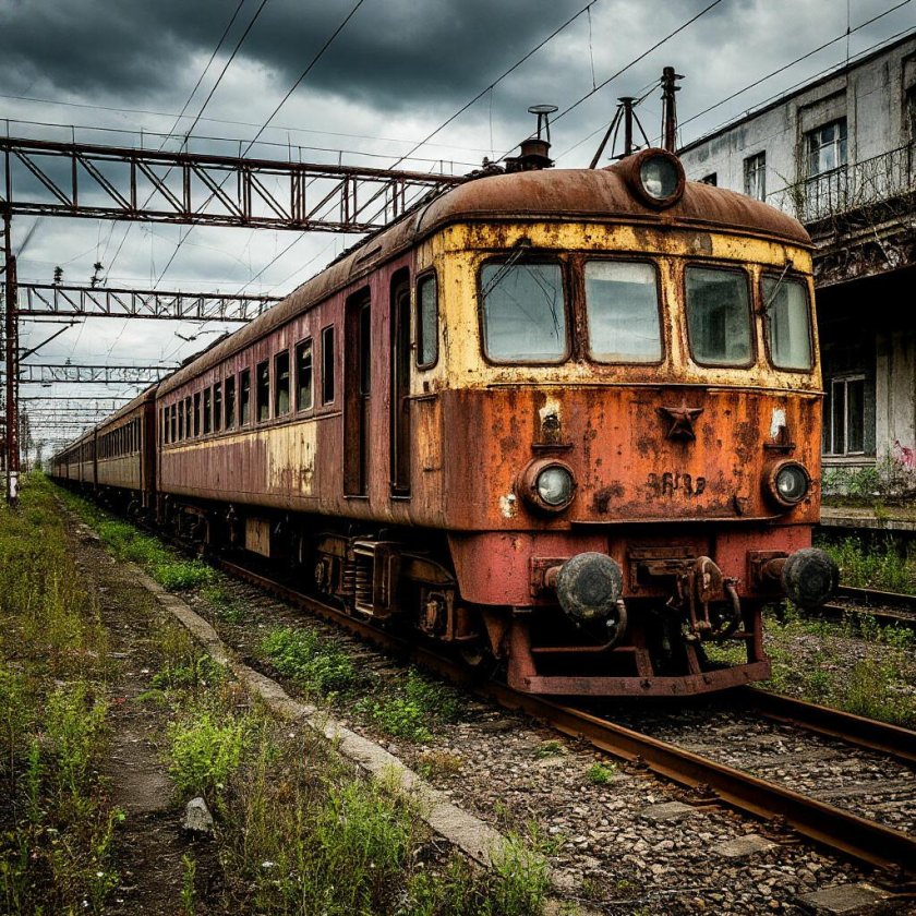 Восточный экспресс поезд заброшенный