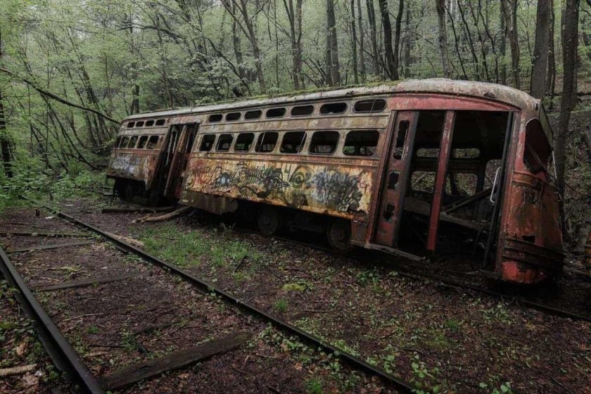 Заброшенные поезда