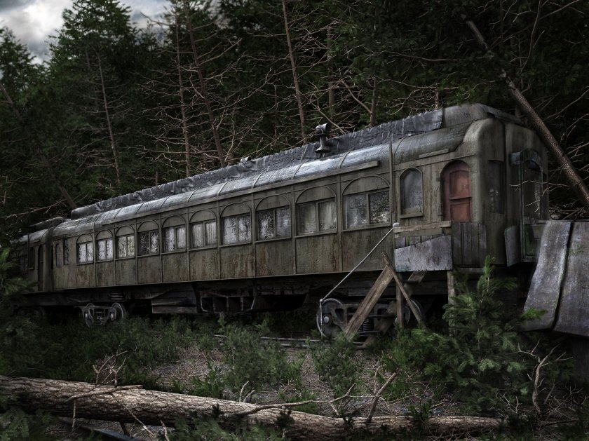 Заброшенные электрички