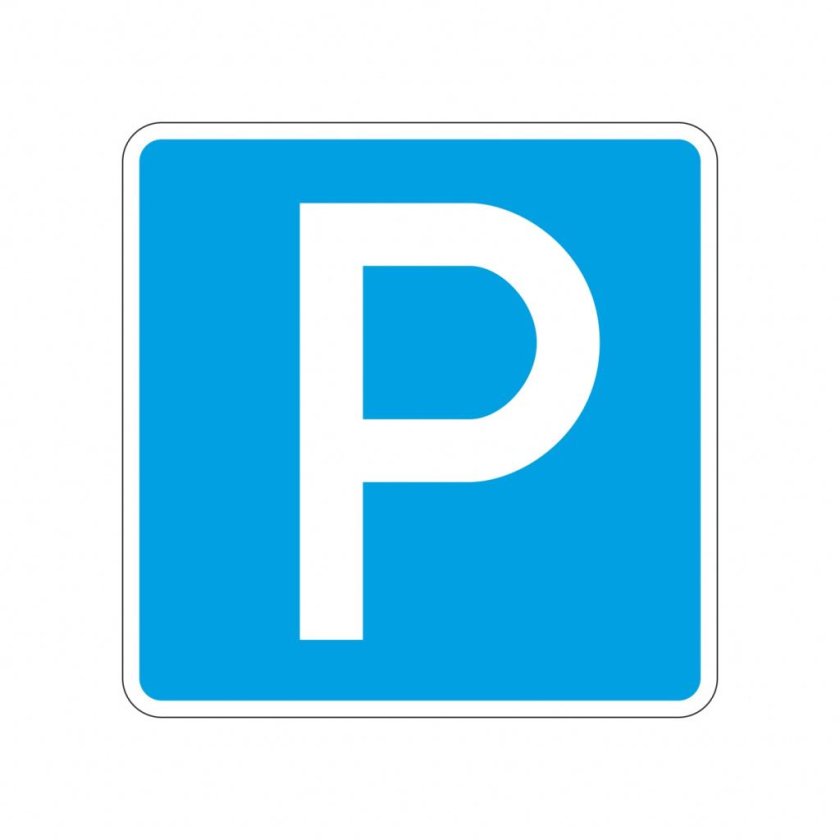 Дорожный знак стоянка