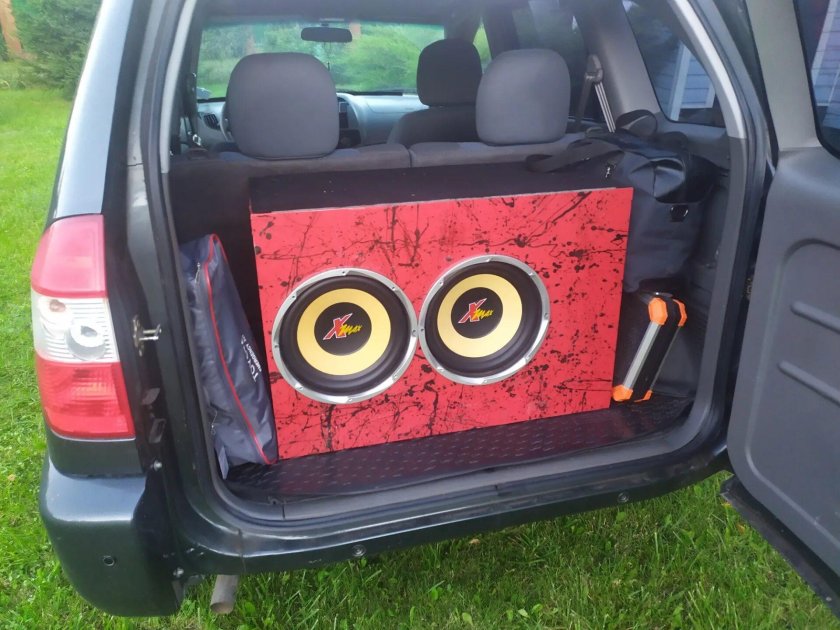 Стелс сабвуфер черри Тигго