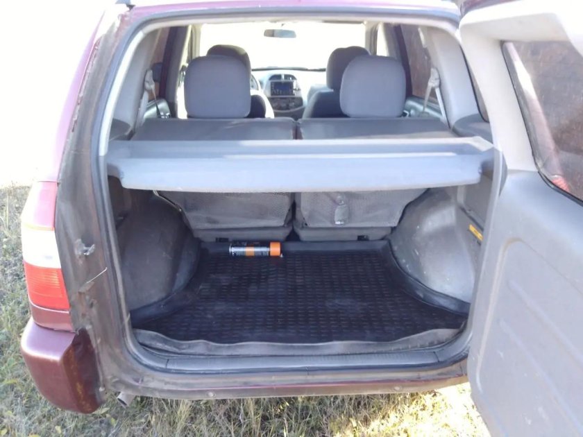 Mitsubishi Space Star, 2002 багажник