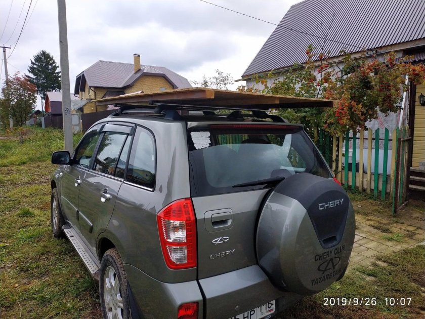 Chery Tiggo t11 багажник