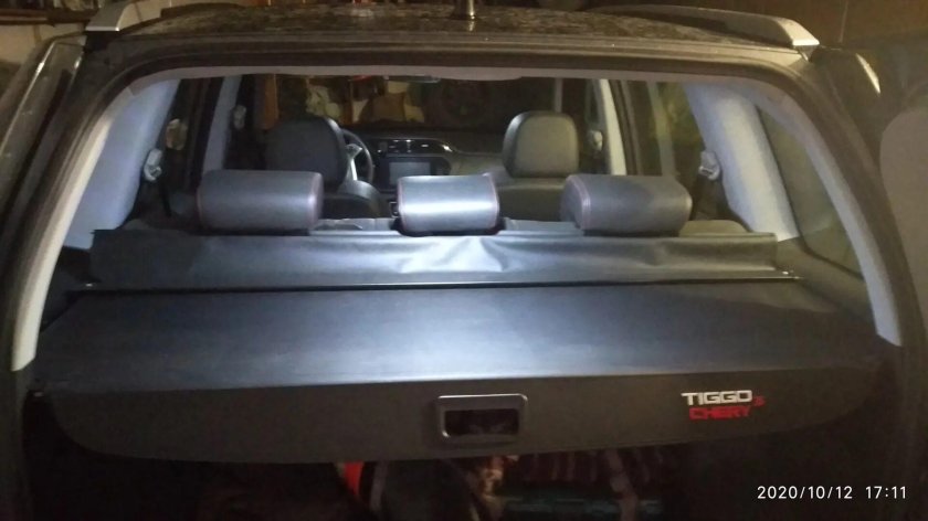Задняя полка чери Тигго т11