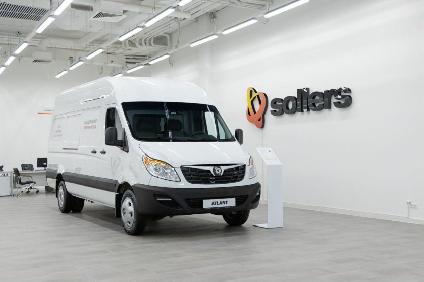 Sollers atlant цельнометаллический фургон