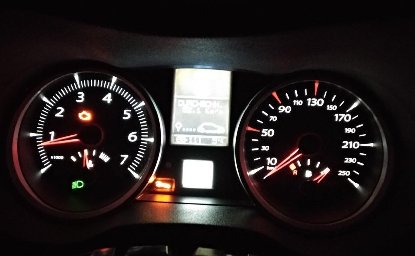 Reno Megan 2 пагнель приборов