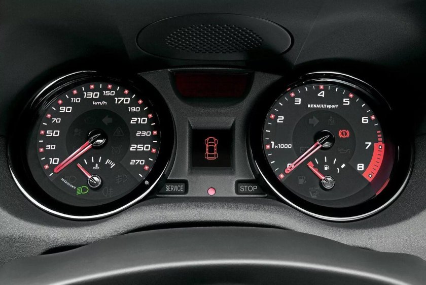 Приборная панель Меган 2 RS