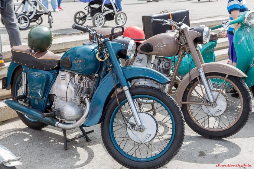 Мотоцикл иж планета 2