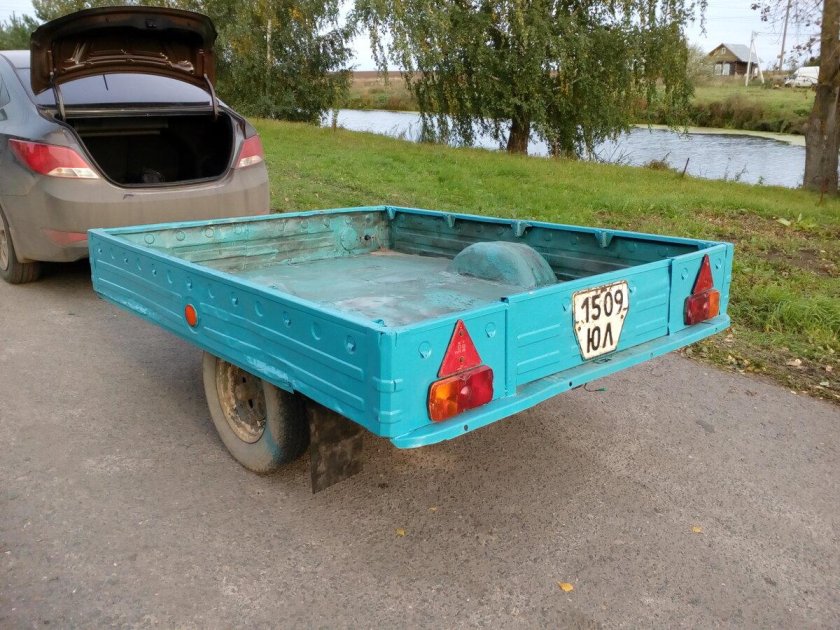 Легковой прицеп баз 8142