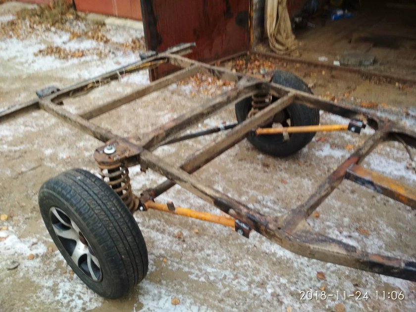 Подвеска прицепа ММЗ 81021