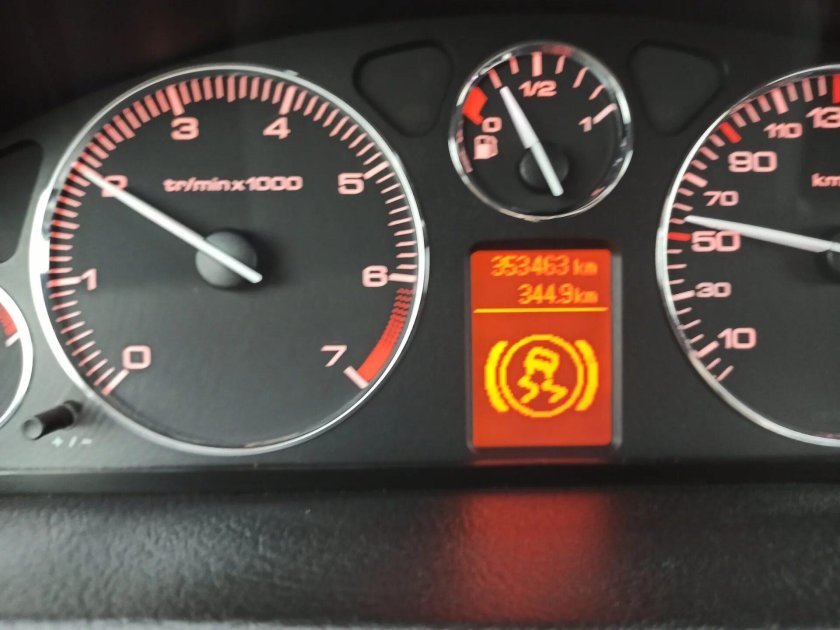 Индикатор приборов Пежо 307 ,ESP