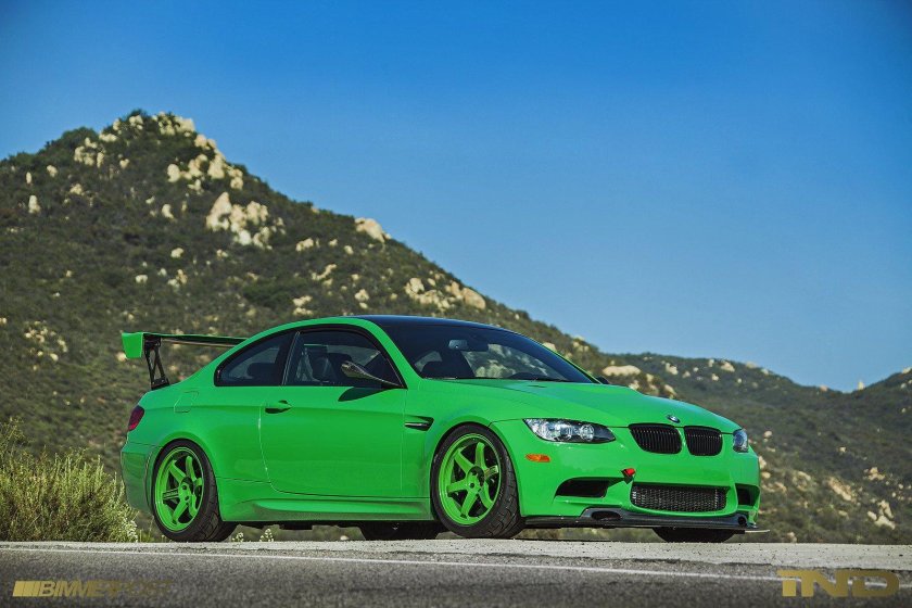 BMW e92 Green