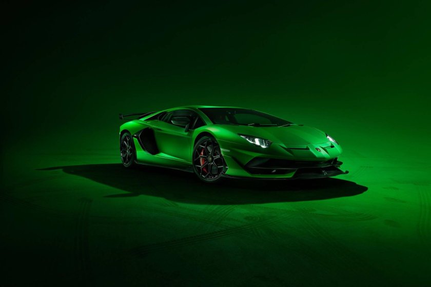 Lamborghini Aventador Green