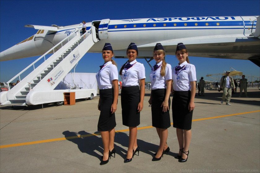 Аэрофлот СССР ту-144 экипаж