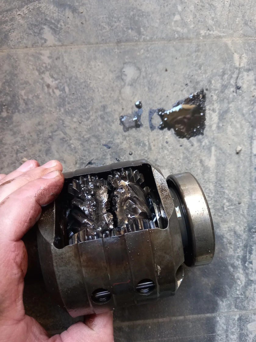 Заварить поршень