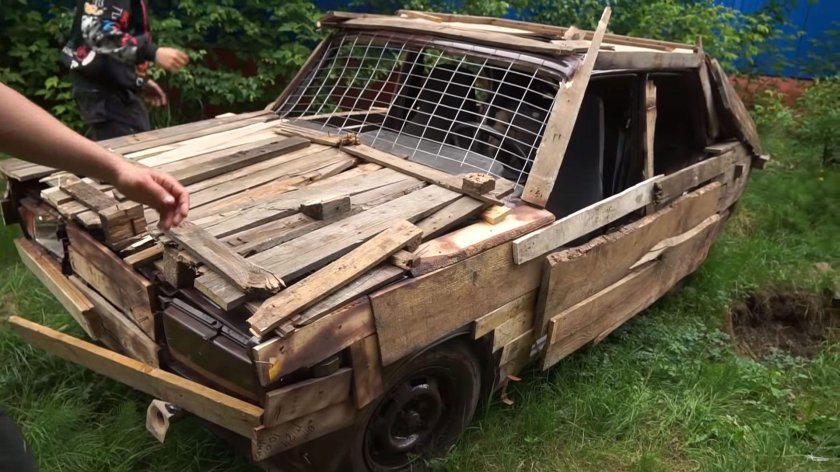 Деревянный Жигули