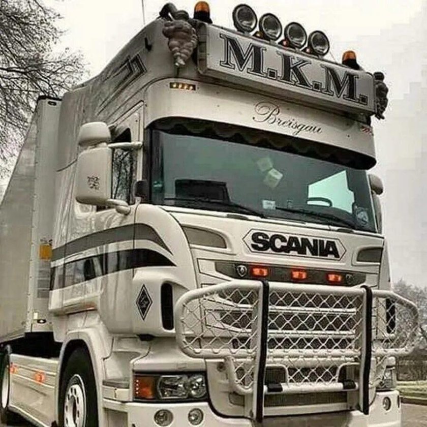 Тюнинговые Грузовики Scania