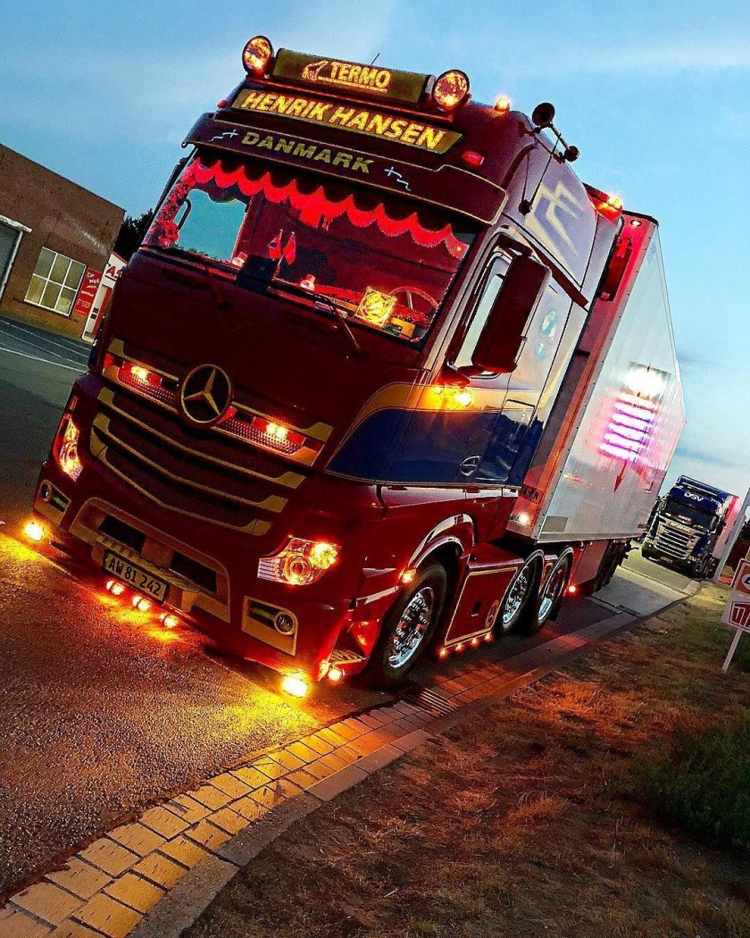 Фуры Скания тюнинговые