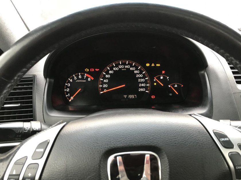 Приборная панель Хонда Аккорд 7